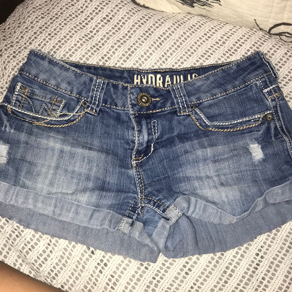 Jean shorts